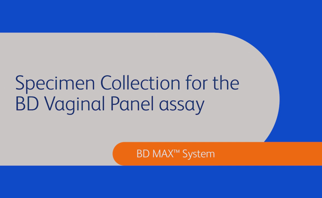 Specimen Collection for the BD Vaginal Panel