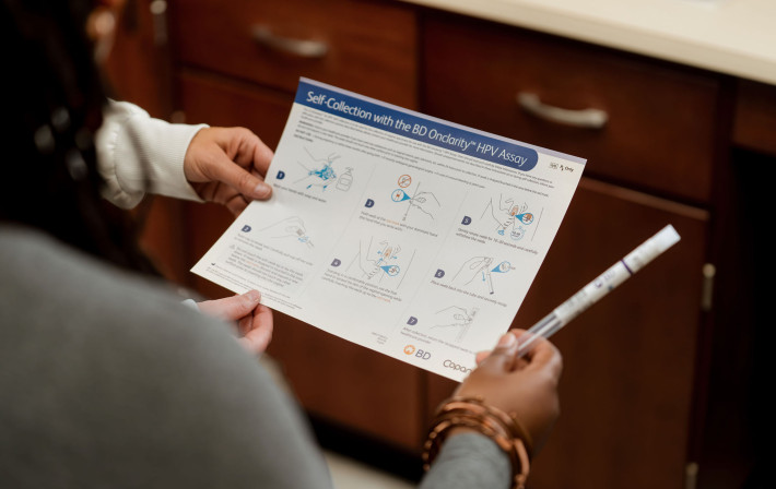 Doctor and Patient reviewing IFU